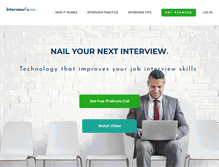 Tablet Screenshot of interviewfocus.com